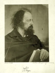 Alfred Tennyson, der schmutzige Mönch, 1865 (Albuminabzug)